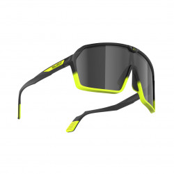 Rudy Project Spinshield Brille black-yellow fluo matte, smoke