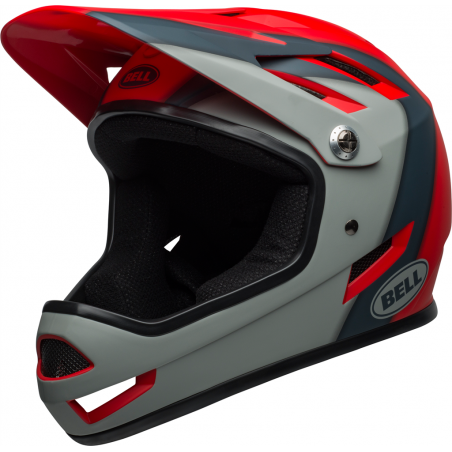 Sanction Helmet matte crimson/slate/gray