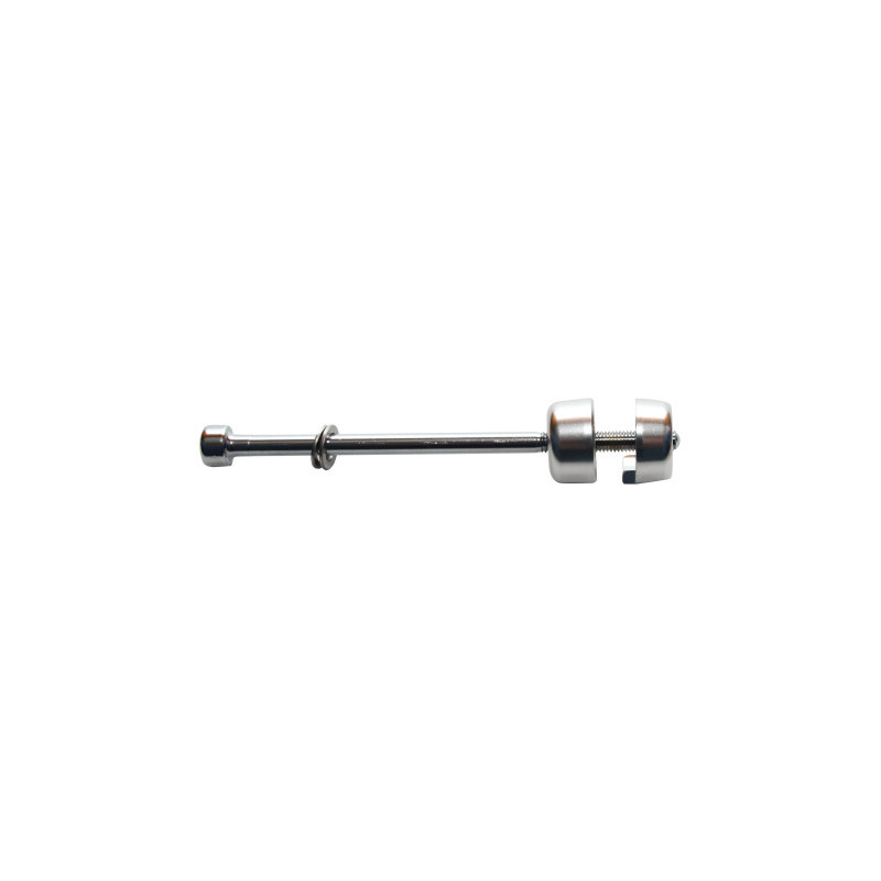 Front Hub Axle Skewer, 100 mm, Silver