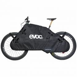 Padded Bike Rug black,one size 