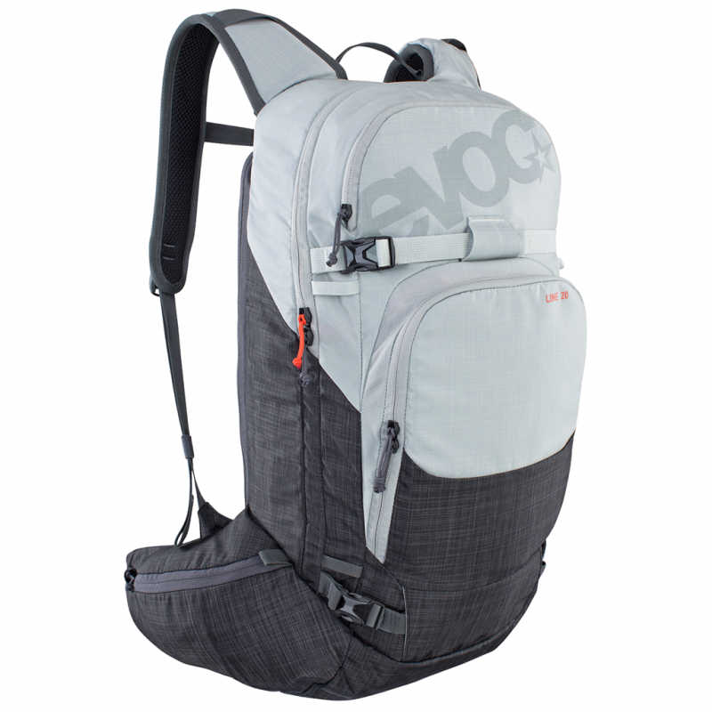 Evoc Line 20L Backpack silver/heather carbon grey,one size