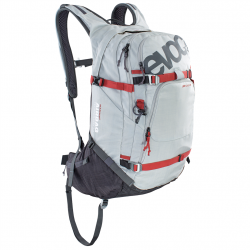 Evoc Line R.A.S. 30l System integrated silver/heather carbon grey,one size