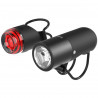 Knog Lichtset Plugger Twinpack black