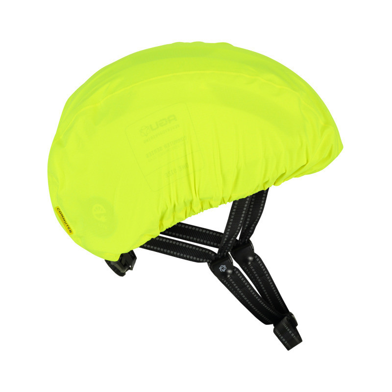 AGU Commuter Compact Rain Helmet Cover Hi-vis Neon Yellow ONESI