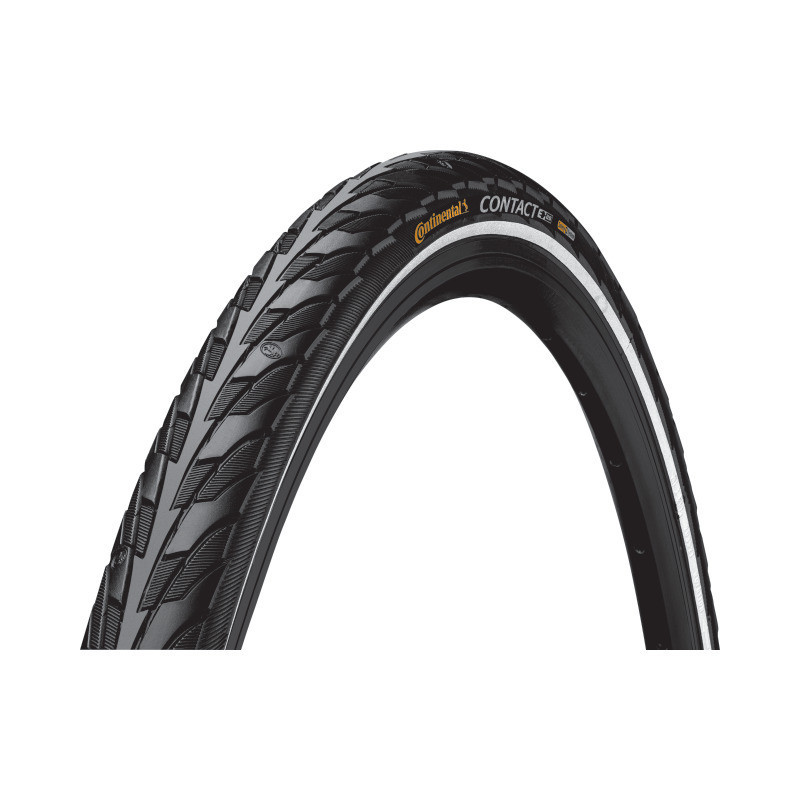 Continental Contact II 700x37C Starr mit Reflexstreifen black