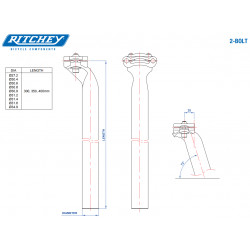 Sattelstütze Comp 20 27.2mm, BB black, 300mm