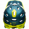 Bell Super DH Spherical MIPS Helmet matte/gloss blue/hi-viz,L