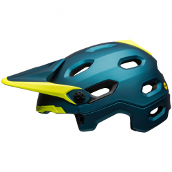 Bell Super DH Spherical MIPS Helmet matte/gloss blue/hi-viz,S