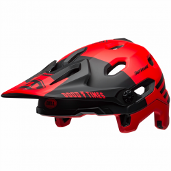 Bell Super DH Spherical MIPS Helmet matte red/black fasthouse,L