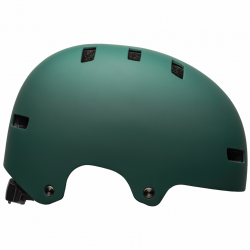 Bell Local Helmet matte green/black skull,M