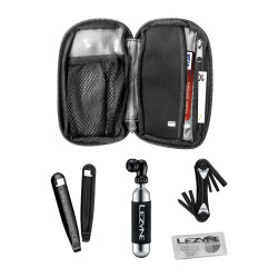 Tasche Pocket Organizer Loaded Road Black, Rap II 6,  Twin CO2 20g, Power Lever, Smart Kit