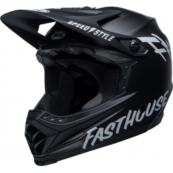 Bell Full 9 Fusion MIPS Helmet matte black/white fasthouse,L