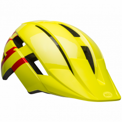 Bell Sidetrack II YC MIPS Helmet gloss hi-viz/red,UC 47-54