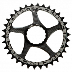 Race Face Direct Mount N/W Chainring 10-12SPD excl. SHI12SPD black,28T 