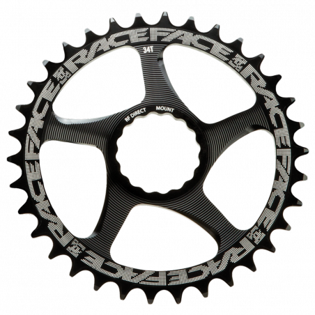 Race Face Direct Mount N/W Chainring 10-12SPD excl. SHI12SPD black,38T 
