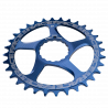 Race Face Direct Mount N/W Chainring 10-12SPD excl. SHI12SPD blue,24T 