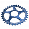 Race Face Direct Mount N/W Chainring 10-12SPD excl. SHI12SPD blue,34T 