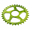 Race Face Direct Mount N/W Chainring 10-12SPD excl. SHI12SPD green,24T 