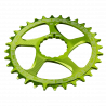 Race Face Direct Mount N/W Chainring 10-12SPD excl. SHI12SPD green,28T 