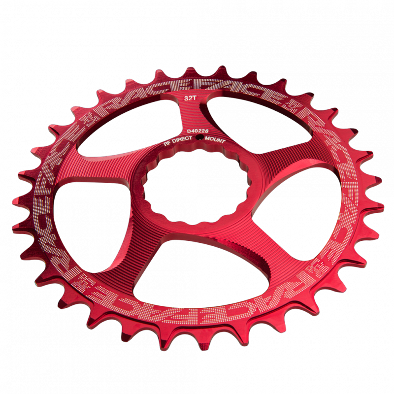 Race Face Direct Mount N/W Chainring 10-12SPD excl. SHI12SPD red,24T 