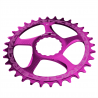 Race Face Direct Mount N/W Chainring 10-12SPD excl. SHI12SPD purple,24T 