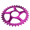 Race Face Direct Mount N/W Chainring 10-12SPD excl. SHI12SPD purple,34T 