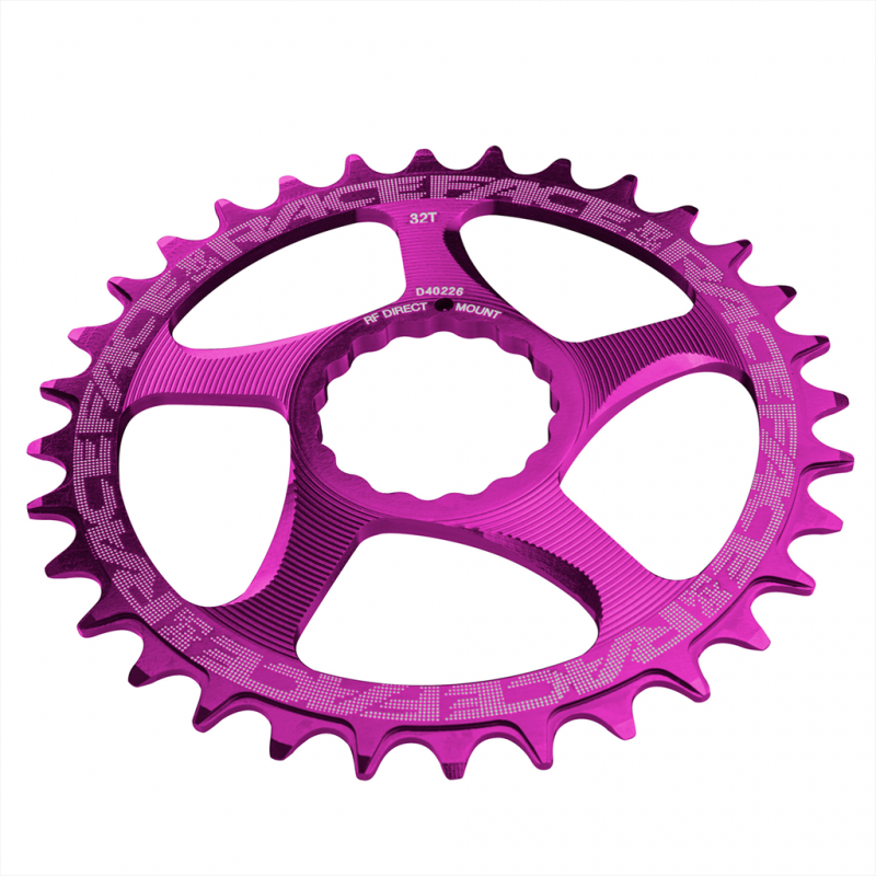 Race Face Direct Mount N/W Chainring 10-12SPD excl. SHI12SPD purple,36T 