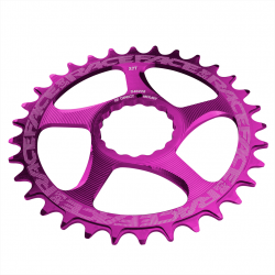 Race Face Direct Mount N/W Chainring 10-12SPD excl. SHI12SPD purple,38T 