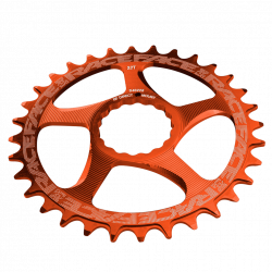 Race Face Direct Mount N/W Chainring 10-12SPD excl. SHI12SPD orange,24T 