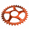 Race Face Direct Mount N/W Chainring 10-12SPD excl. SHI12SPD orange,34T 