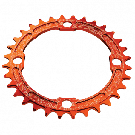 Race Face SingleChainring N/W 104BCD 10-12SPD orange,104x32T 