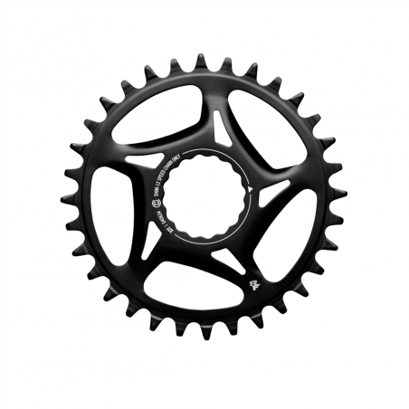 Race Face Direct Mount Shimano Chainring 12SPD Steel black,34T 