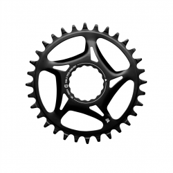 Race Face Direct Mount Shimano Chainring 12SPD Steel black,30T 