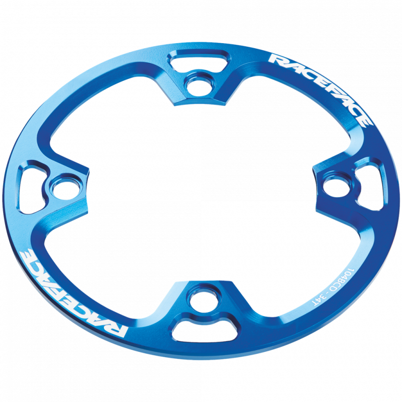 Race Face Bash Guard 4 Bolt blue: 36-T 