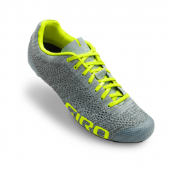 Giro Empire E70 Knit Shoe grey heather/highlight yellow
