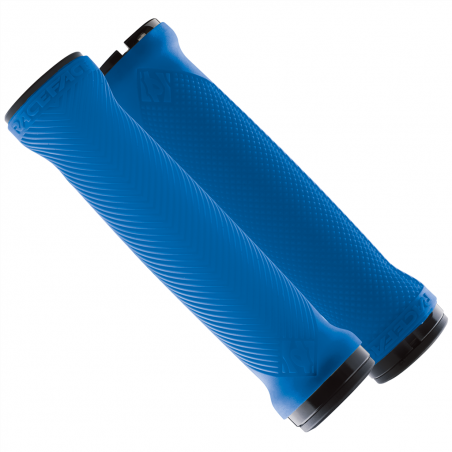 Race Face Lovehandle Grips Lock-On blue,one size 