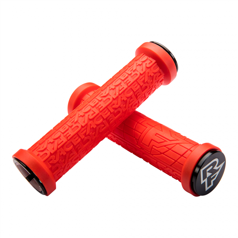 Race Face Grippler Grip Lock-On 30mm red,one size 