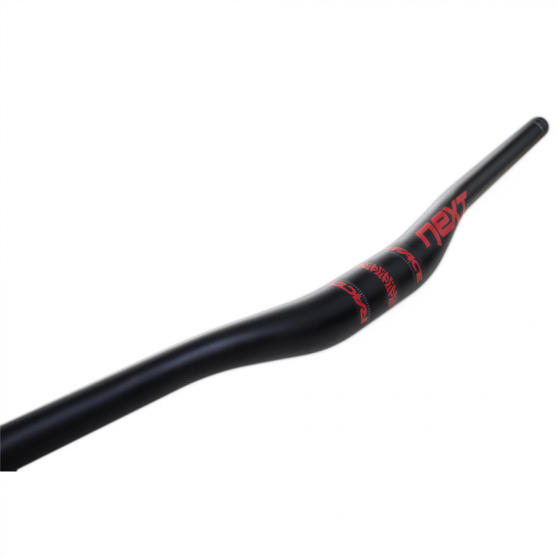 Race Face Next Carbon 35X760 20mm Riser Bar carbon/red,35.0mm 