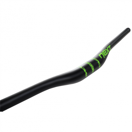 Race Face Next Carbon 35X760 20mm Riser Bar carbon/green,35.0mm 