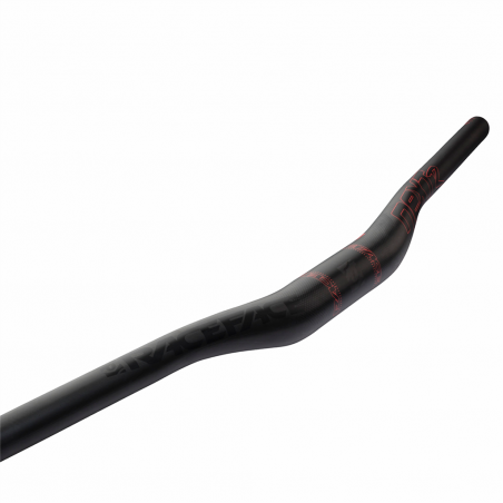 Race Face Next R Carbon 35x800 20mm Riser Bar carbon/red,one size 