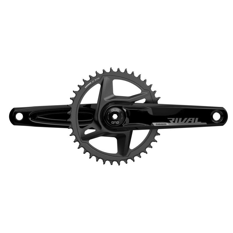 SRAM Kurbel Rival 1x D1 WIDE 175mm 40Z DUB DirectMount, Alu, schwarz