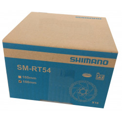Shimano Alivio Bremsscheibe 180mm, SM-RT54MXS, Center Lock, Werkstattpackung Karton à 10 Stück