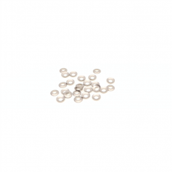 Zipp Nipple Washers Round Titanium for 202FC/454 25Pcs N/A,one size 