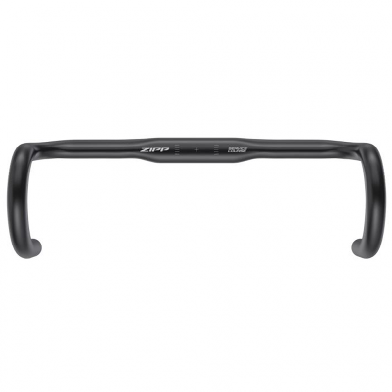 Zipp Handlebar Drop Service Course 80 Ergonomic bead blast black,38cm 