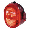 Sigma Rücklicht Nugget II USB LED schwarz