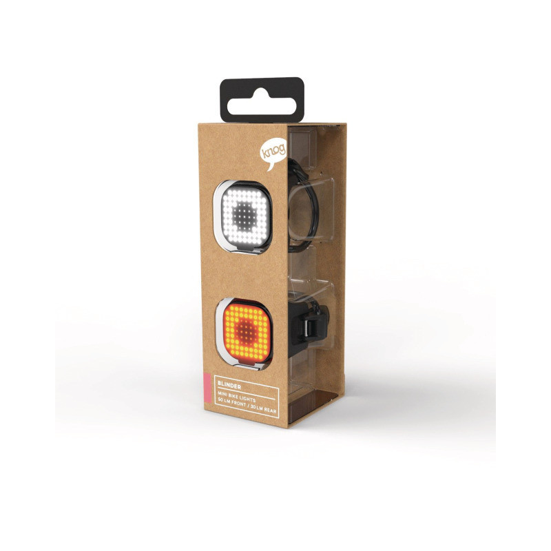 Knog Lichtset Blinder Mini Square black