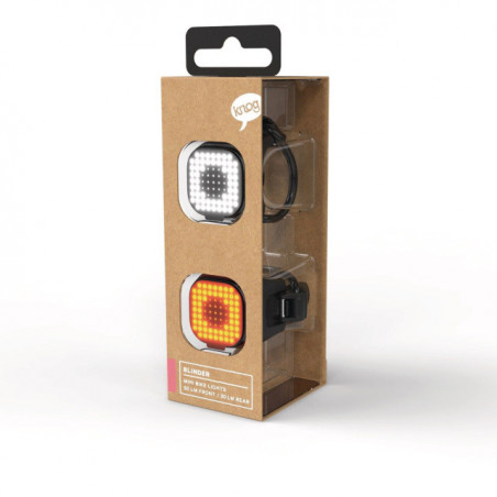 Knog Lichtset Blinder Mini Square black