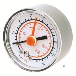 SKS Manometer Q 50 mm zu Pumpen 12.10364/12.10369