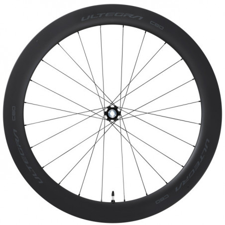 Shimano Road Vorderrad WH-R8170-C60-TL 28" 12mm Tubeless Pneu Disc Box