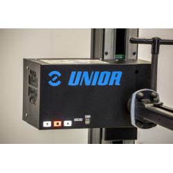 UNIOR Elektrischer Werkstatt-Reparaturständer, 750x750x2072mm, bis 40kg